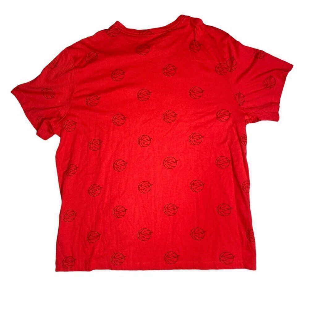 Nike Swoosh Basketball Logo T-Shirt Red Size XXL - Picture 2 of 4